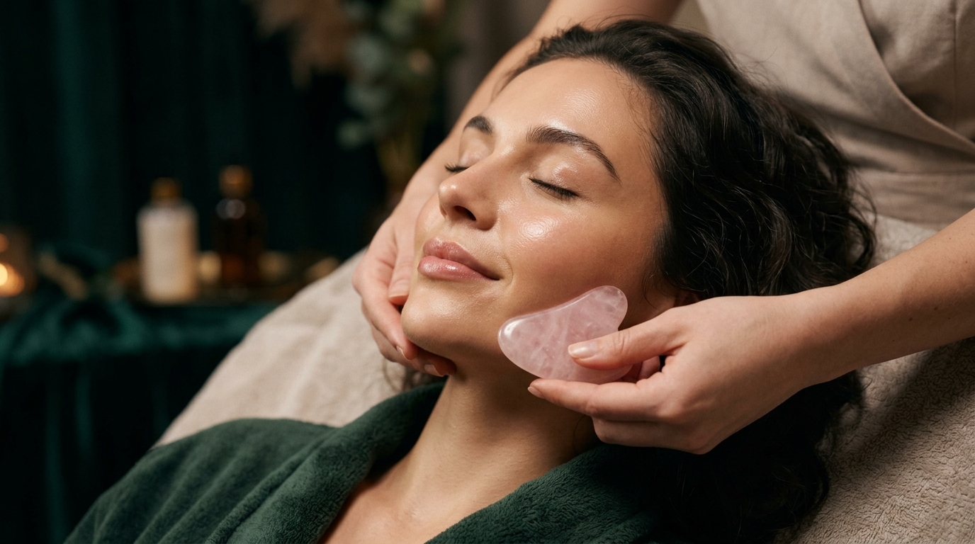 Массаж лица гуаша скребком в Москве — курсы массажа
